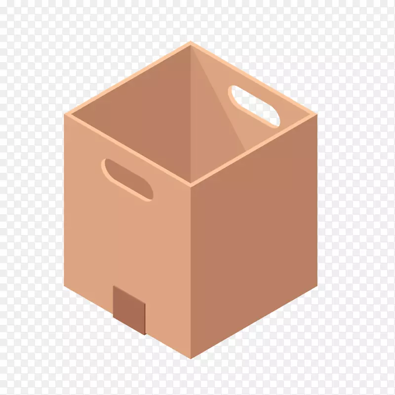 卡通3D立体纸盒简图