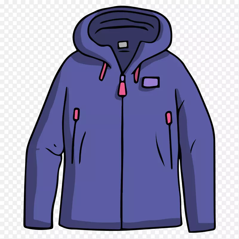 矢量手绘冬季保暖服装元素