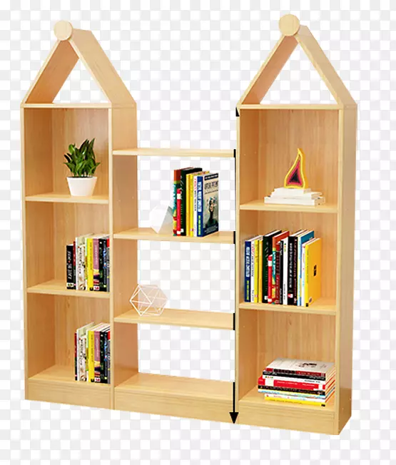 宜家家具实木儿童简易书柜