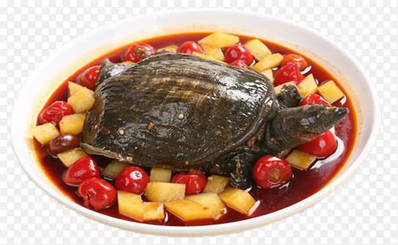 红枣枸杞野生甲鱼汤