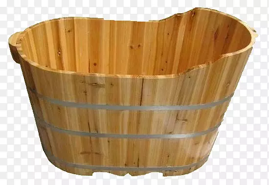 木质泡澡盆