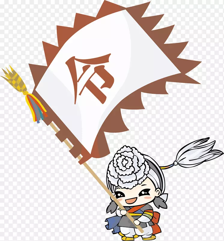 古代行军打战冲锋号令旗PNG图片素材下载_图片编号ybgrowkq-免抠素材网