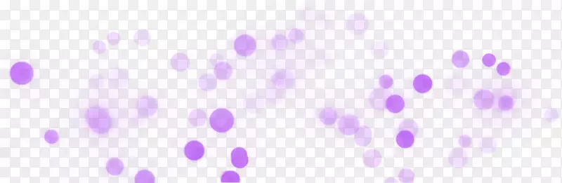 紫色简约圆圈漂浮素材
