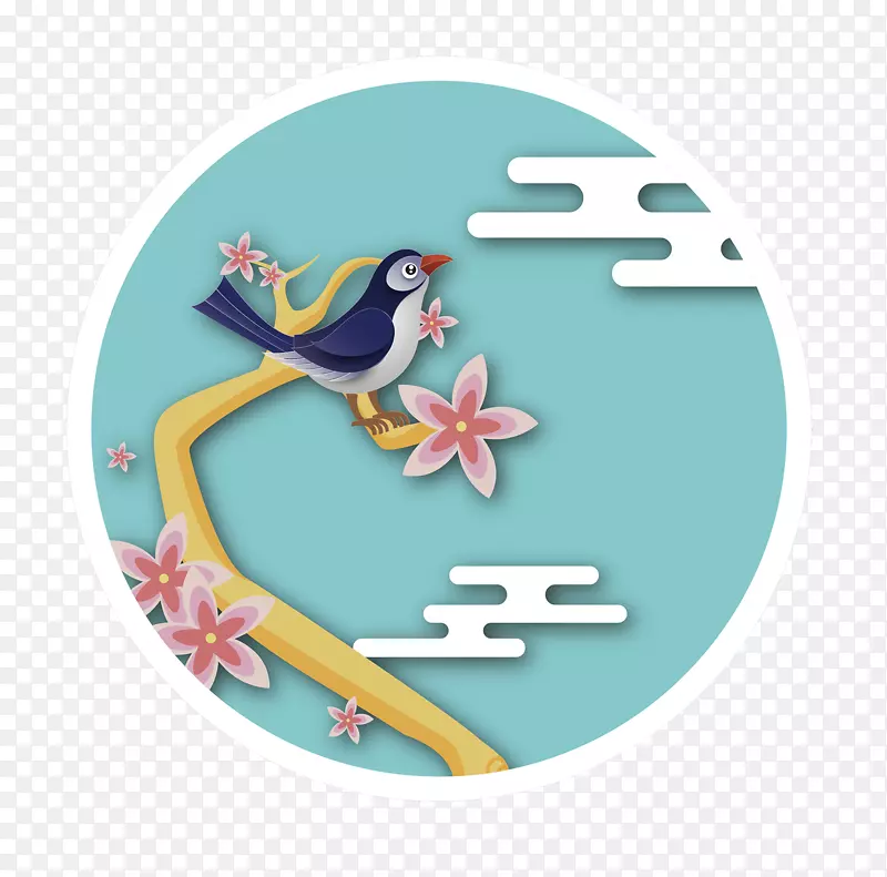 清明节卡通手绘banner