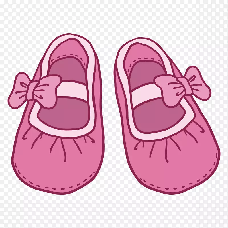 粉色女孩儿童鞋