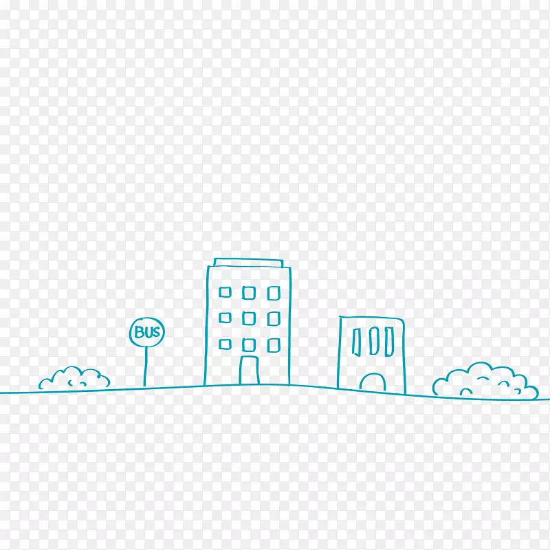 学校简笔画
