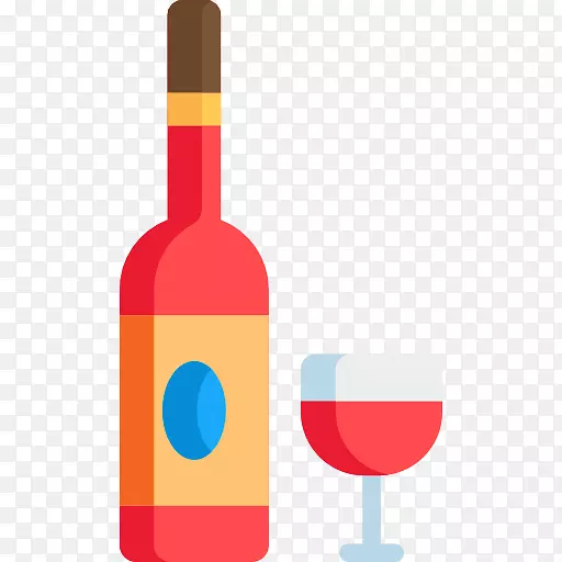 美味葡萄酒手绘图