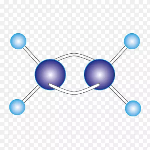 乙烯分子结构式