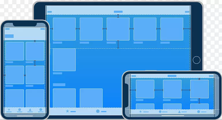 蓝色屏幕iPhone X