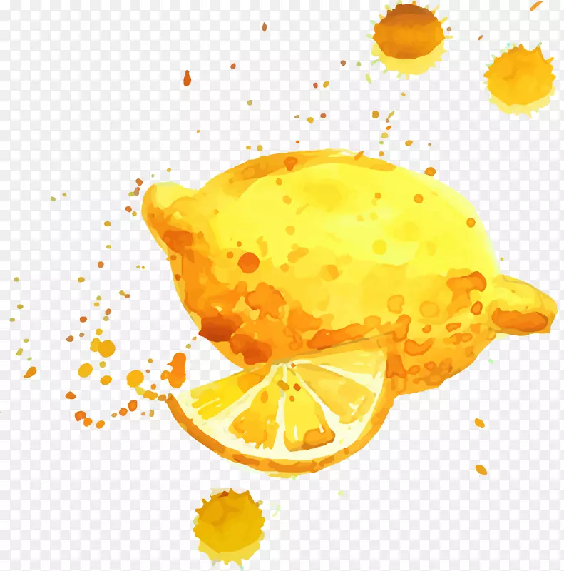 彩绘柠檬
