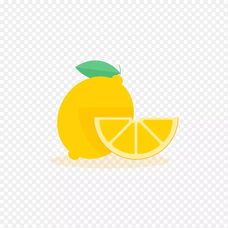 黄色的柠檬