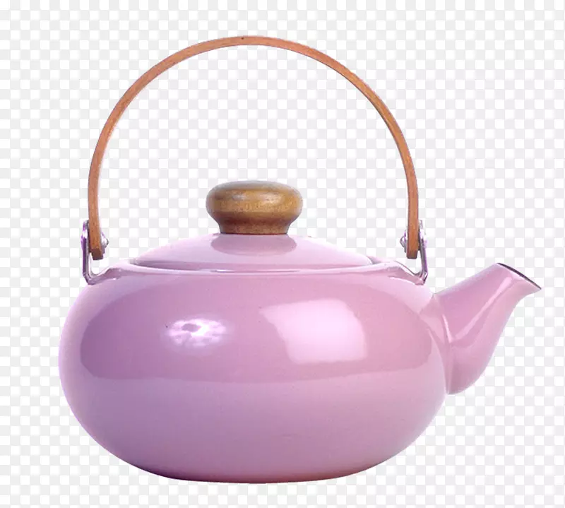 粉色漂亮茶壶