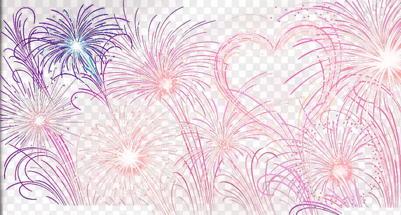 绚丽礼花