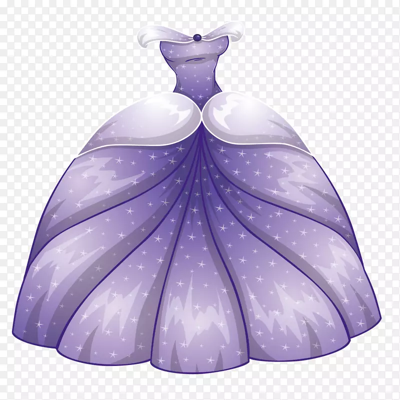 紫色质感欧美女士裙子
