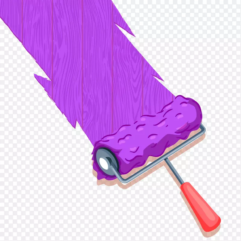 矢量紫色油漆下载