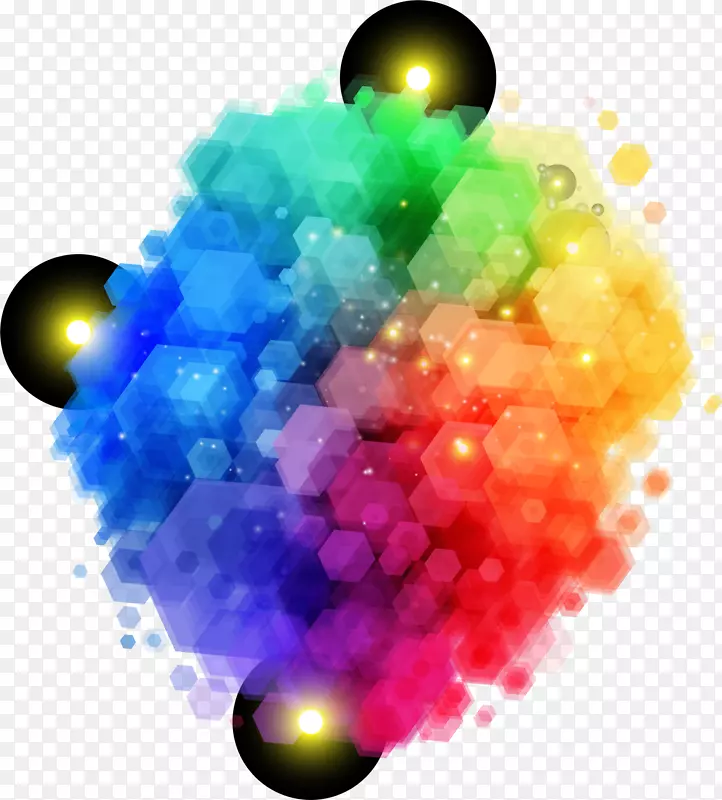 彩色梦幻格子
