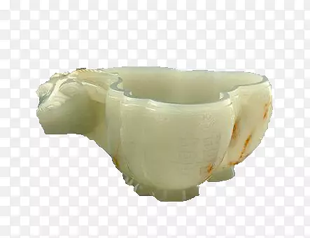 玉雕茶杯