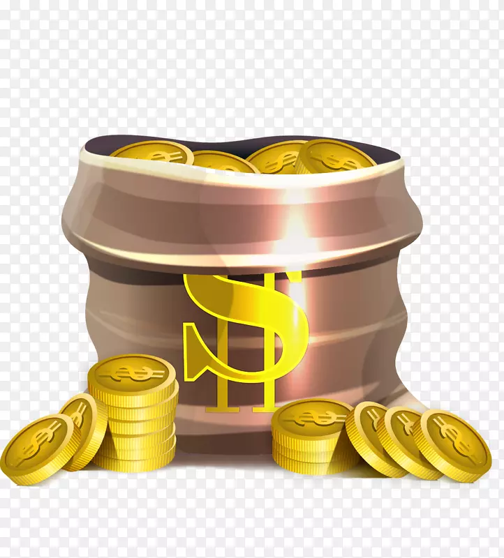 闪闪发光的金币