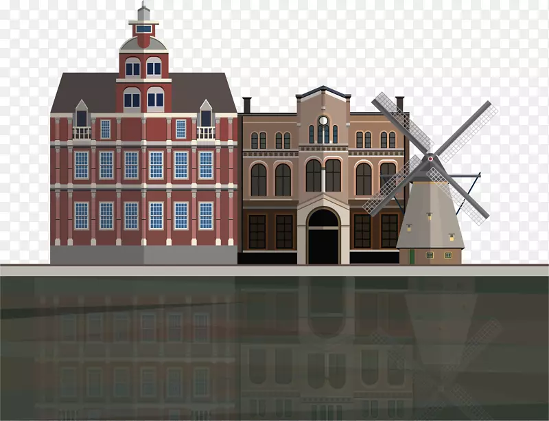 世界旅游荷兰建筑