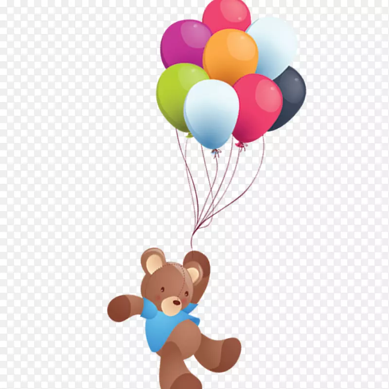 小熊气球