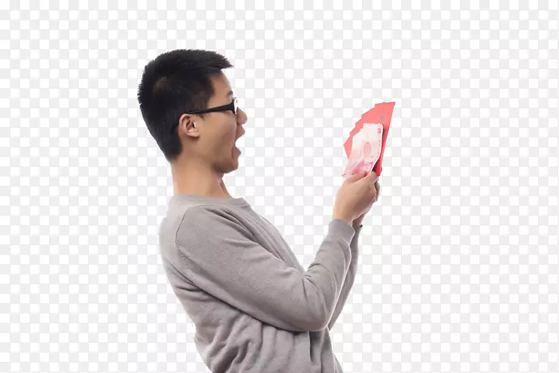 手拿红包