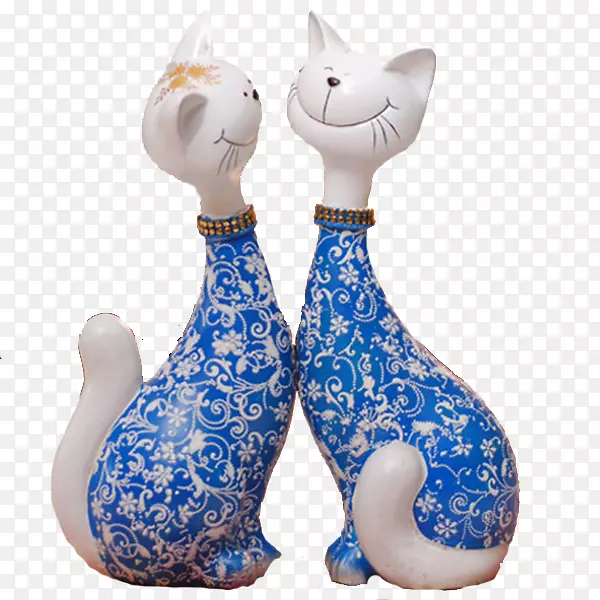 情侣婚礼可爱猫玩具