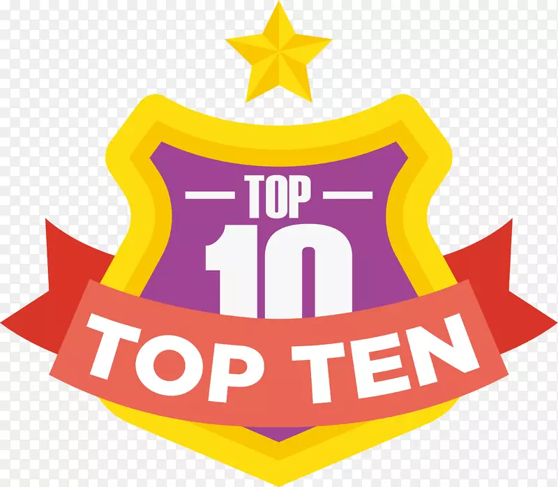 比赛盾牌徽章TOP10排名标签