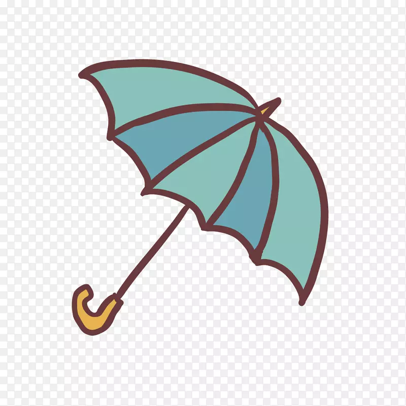 伞卡通图标