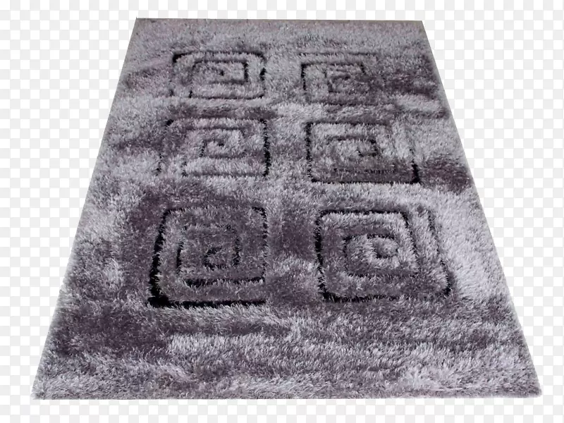 现代化灰色居家式花纹线条毛地毯