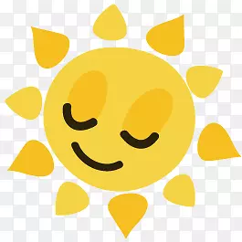 卡通太阳