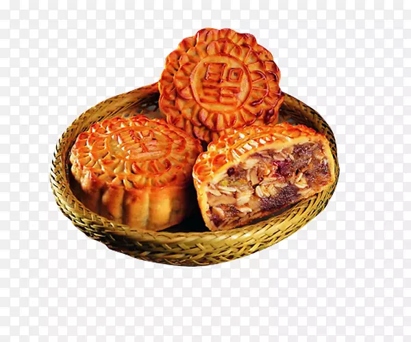 中秋节的食物五仁月饼