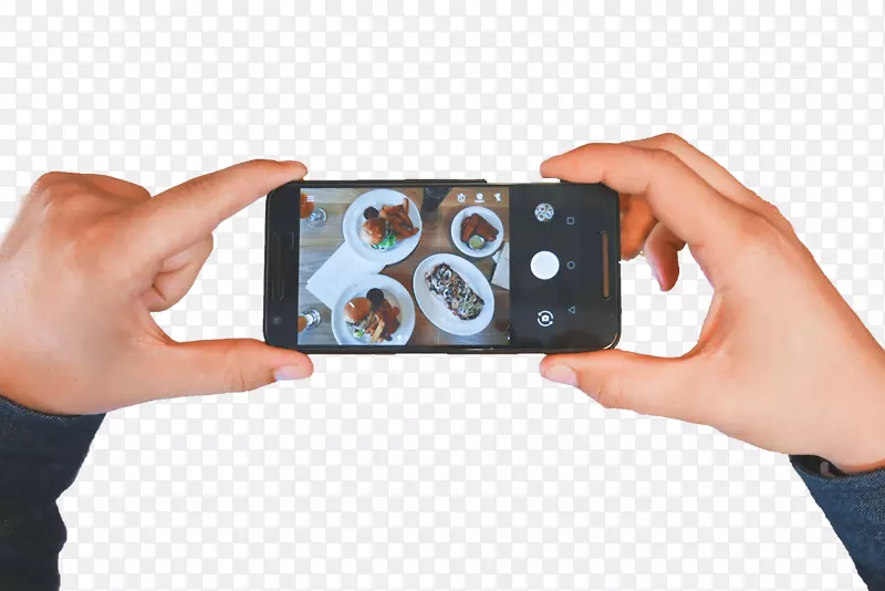 时尚手机拍摄食物配图
