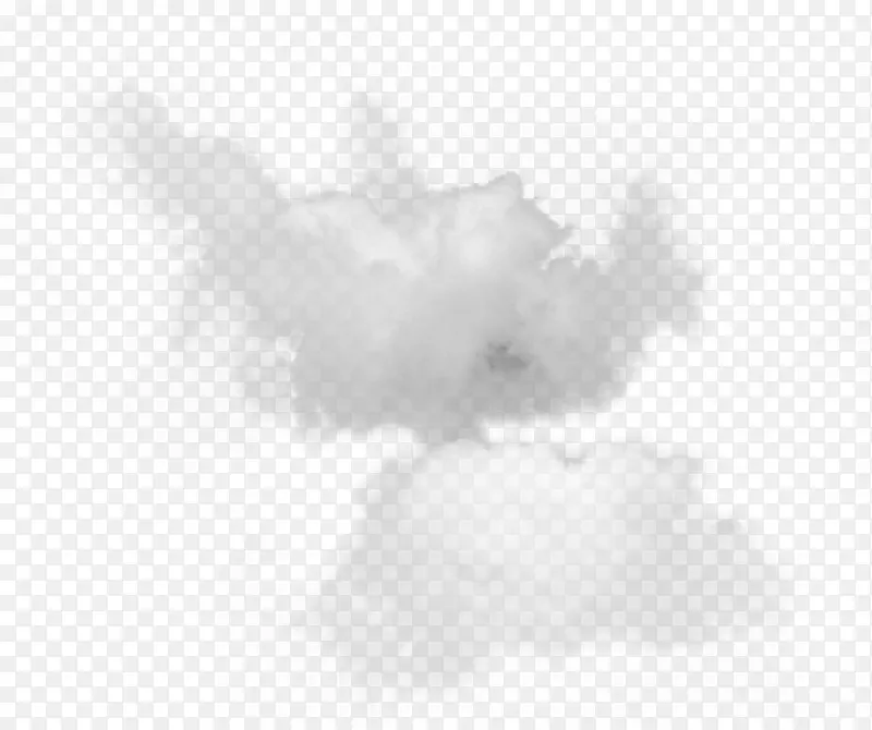 云朵透明云朵空中的云朵