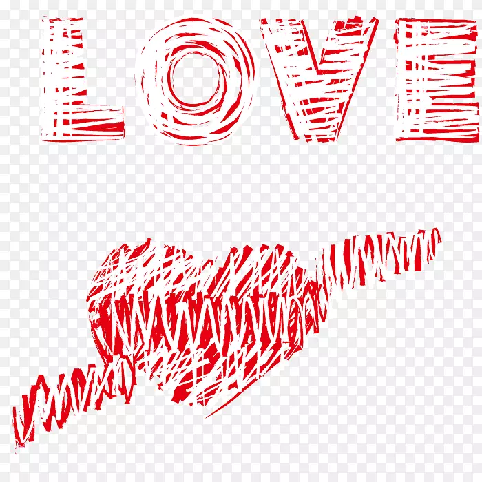 喜欢爱情字体