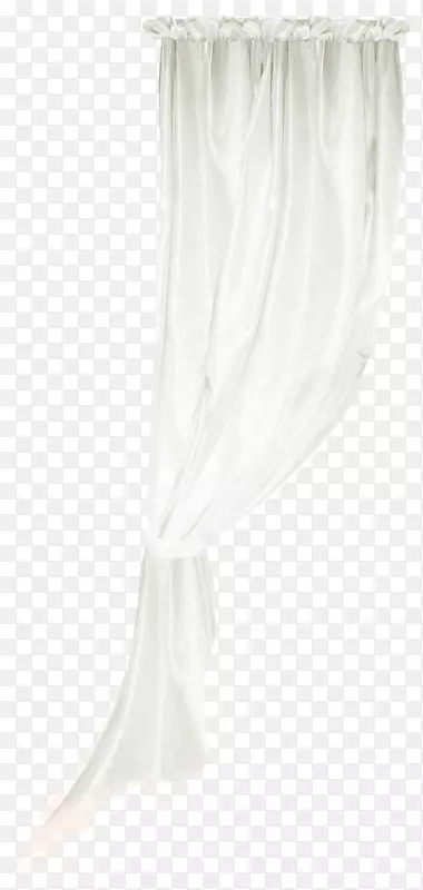 白色的帘子