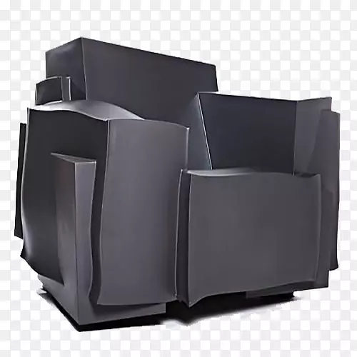 黑色方形椅子