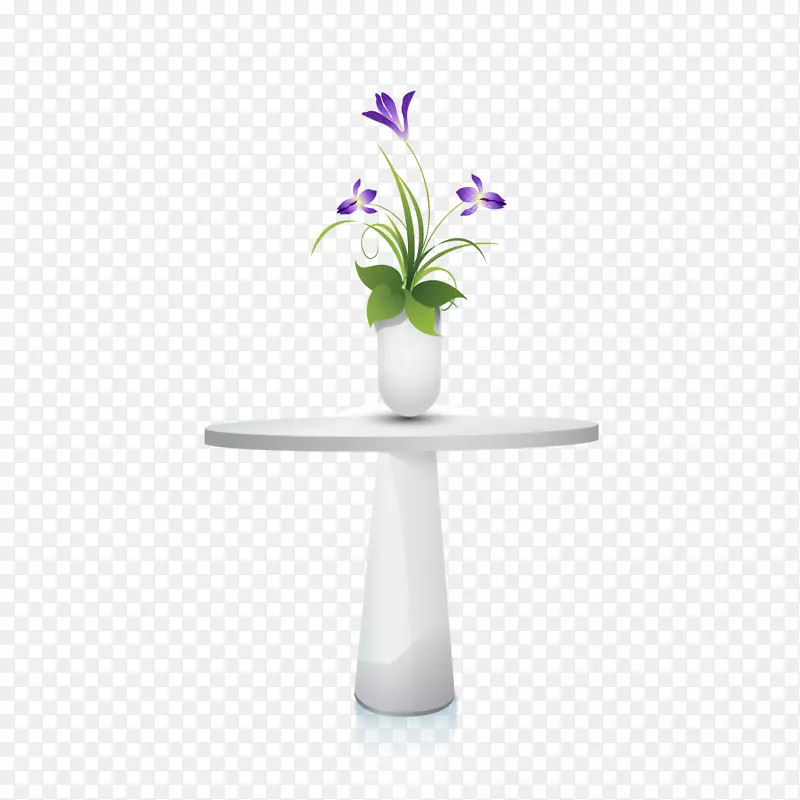 花瓶与书桌