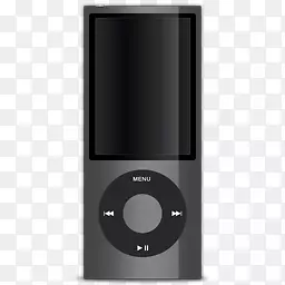 黑色的苹果iPod Nano 克