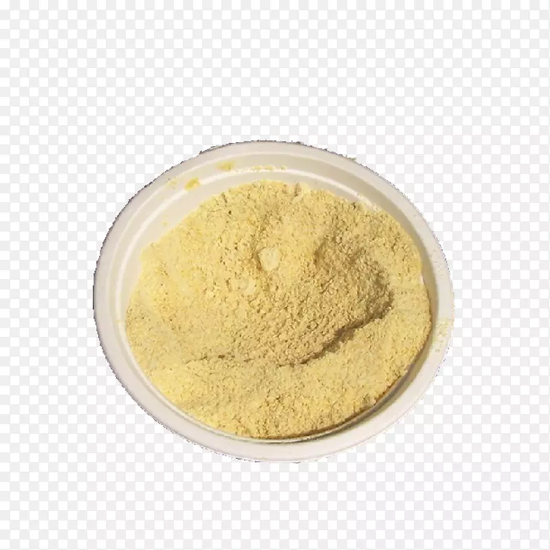 圆碗里的黄豆粉