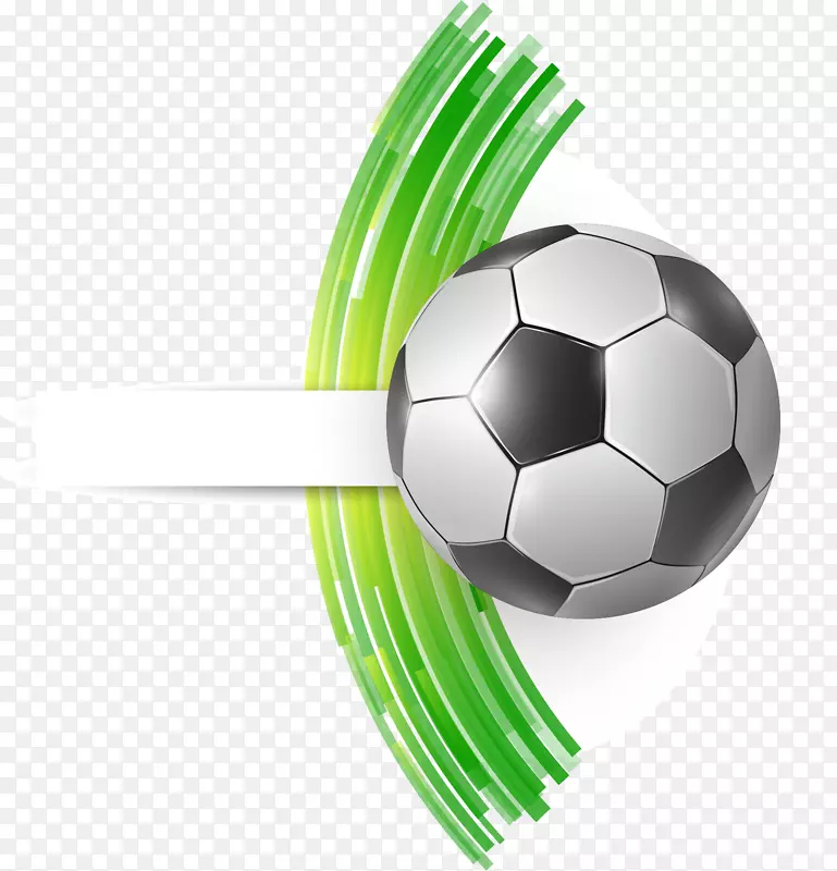 足球 绿色 线条 文案背景元素
