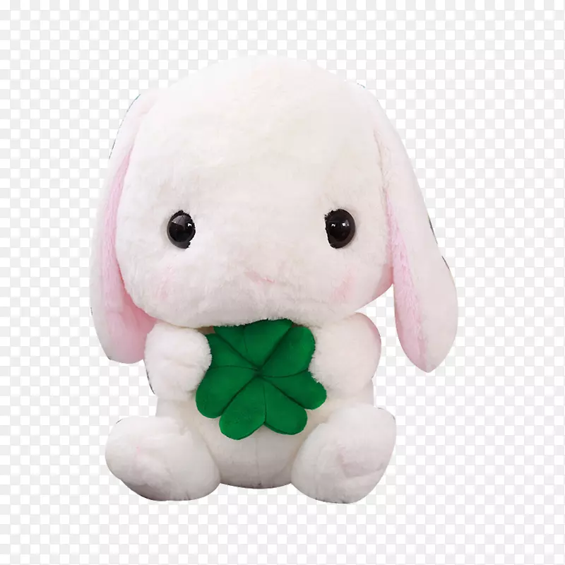 白色兔子玩偶设计