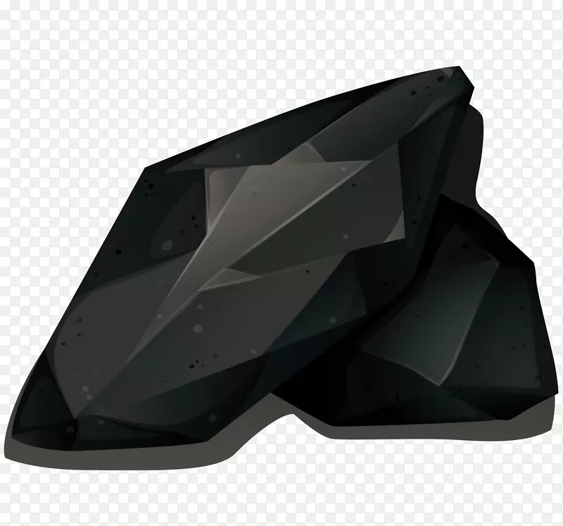 矿石黑色岩石纹理
