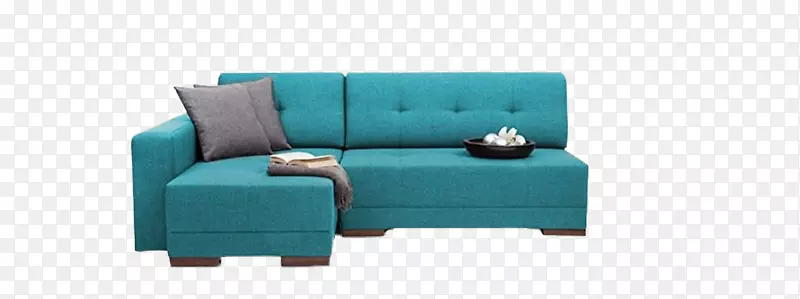 蓝色沙发