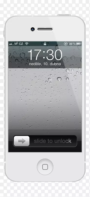 iphone经典解锁界面