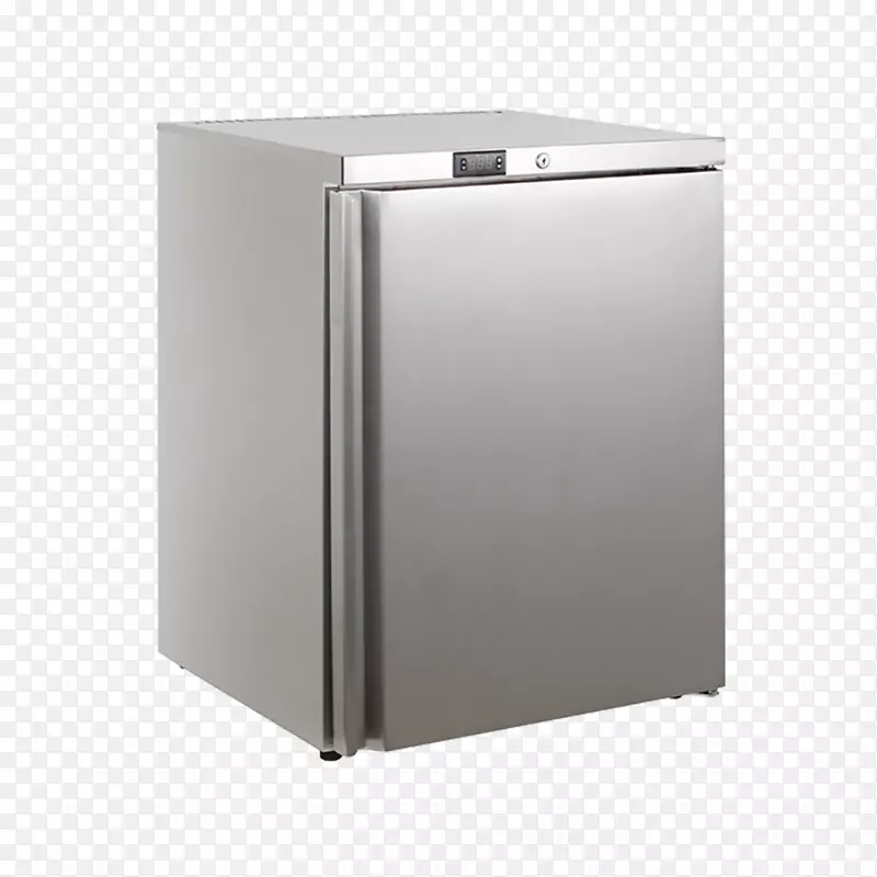 灰色迷你冰箱设计