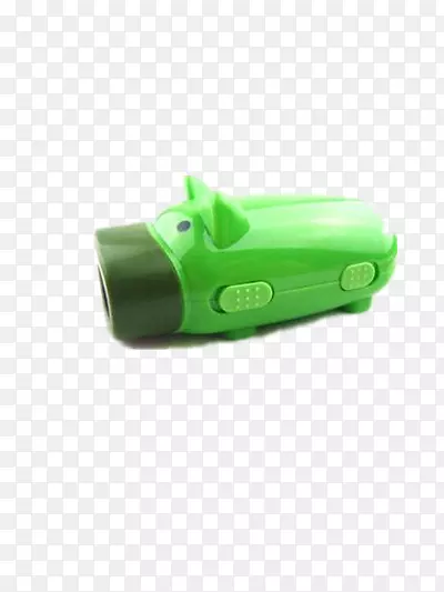 绿色小猪手电筒