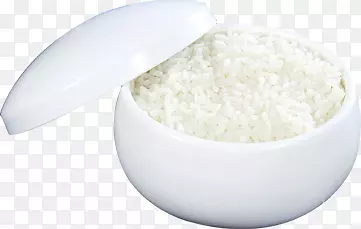 带有盖子的米饭