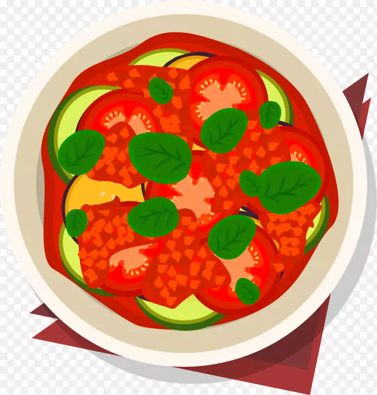 美味红色西红柿汤