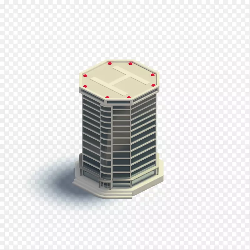 可爱的个性3D建筑