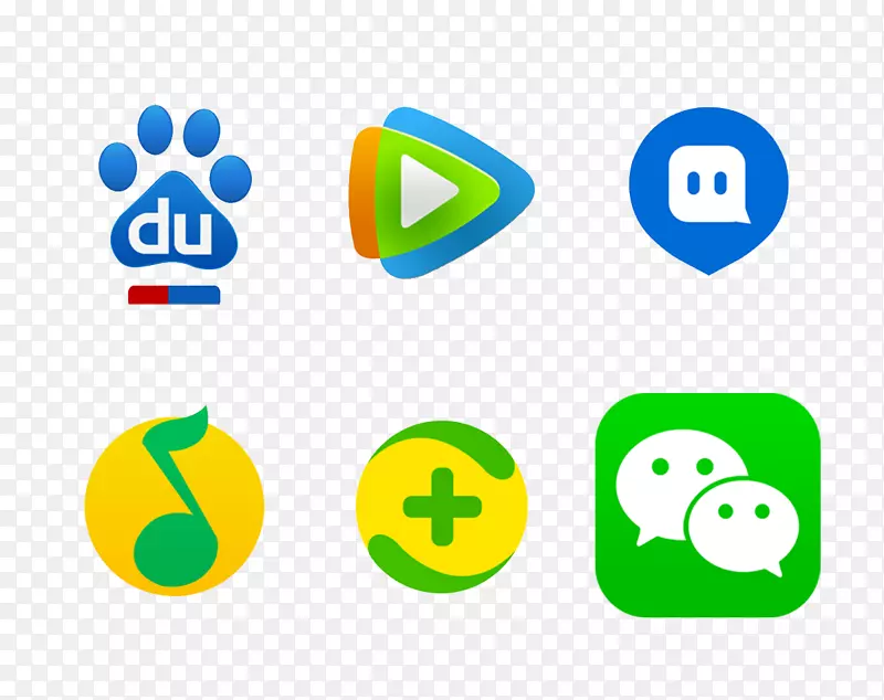 手机各种软件logo